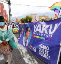 Las varias caras progresistas en campaña sucia contra el candidato indígena del Ecuador