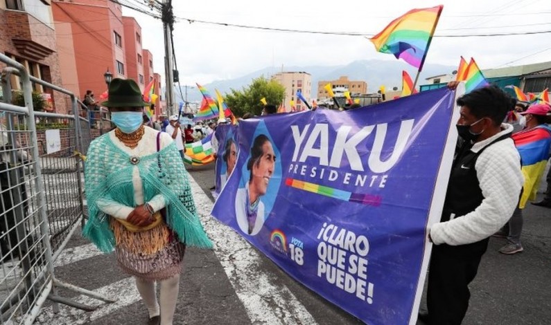 Las varias caras progresistas en campaña sucia contra el candidato indígena del Ecuador Las varias caras progresistas en campaña sucia contra el candidato indígena del Ecuador